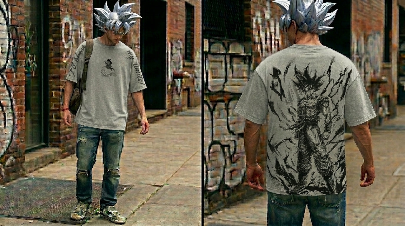 Ultra Instinct – Break Through Limits Oversized Tee