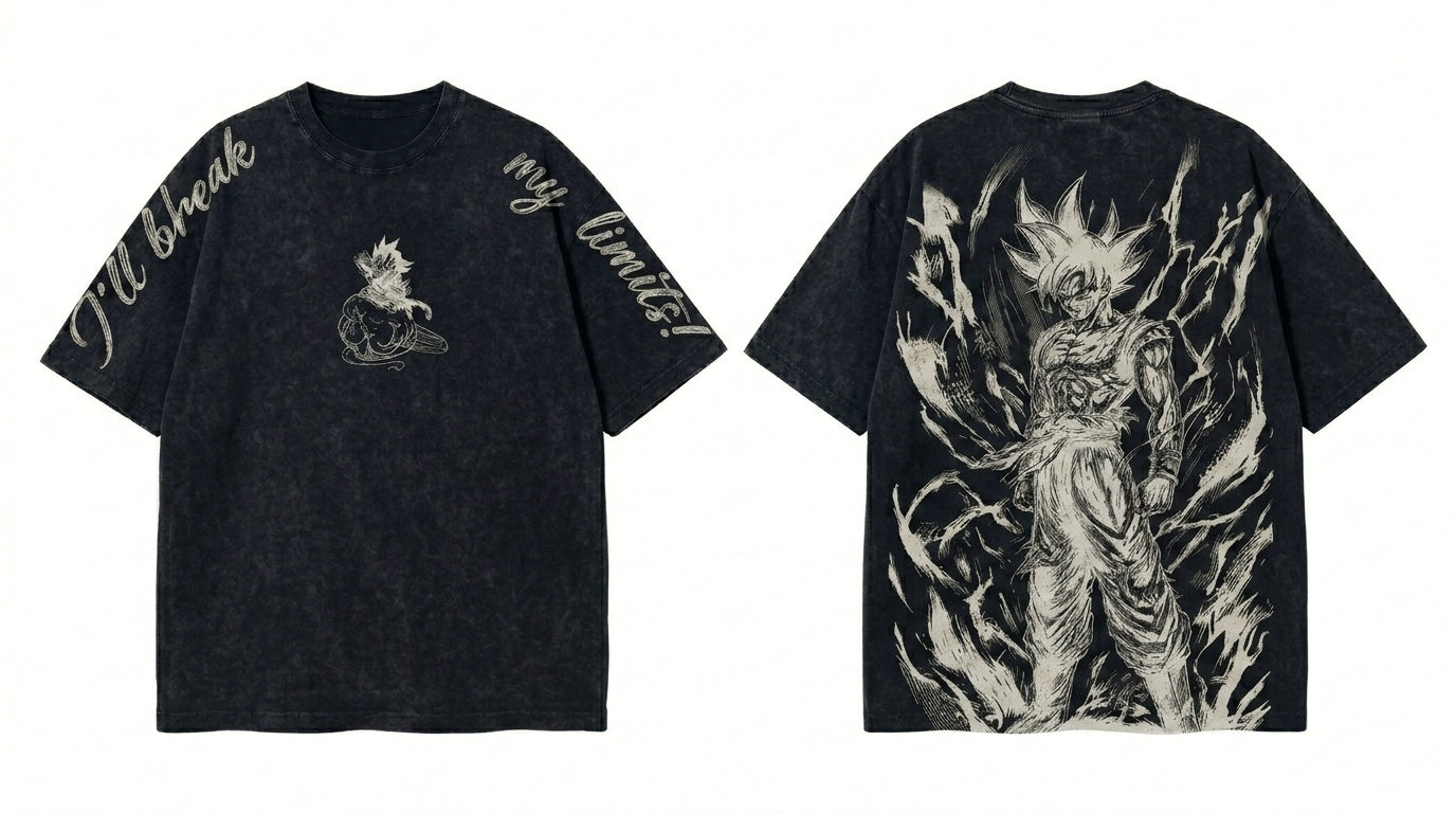 Ultra Instinct – Break Through Limits Oversized Tee