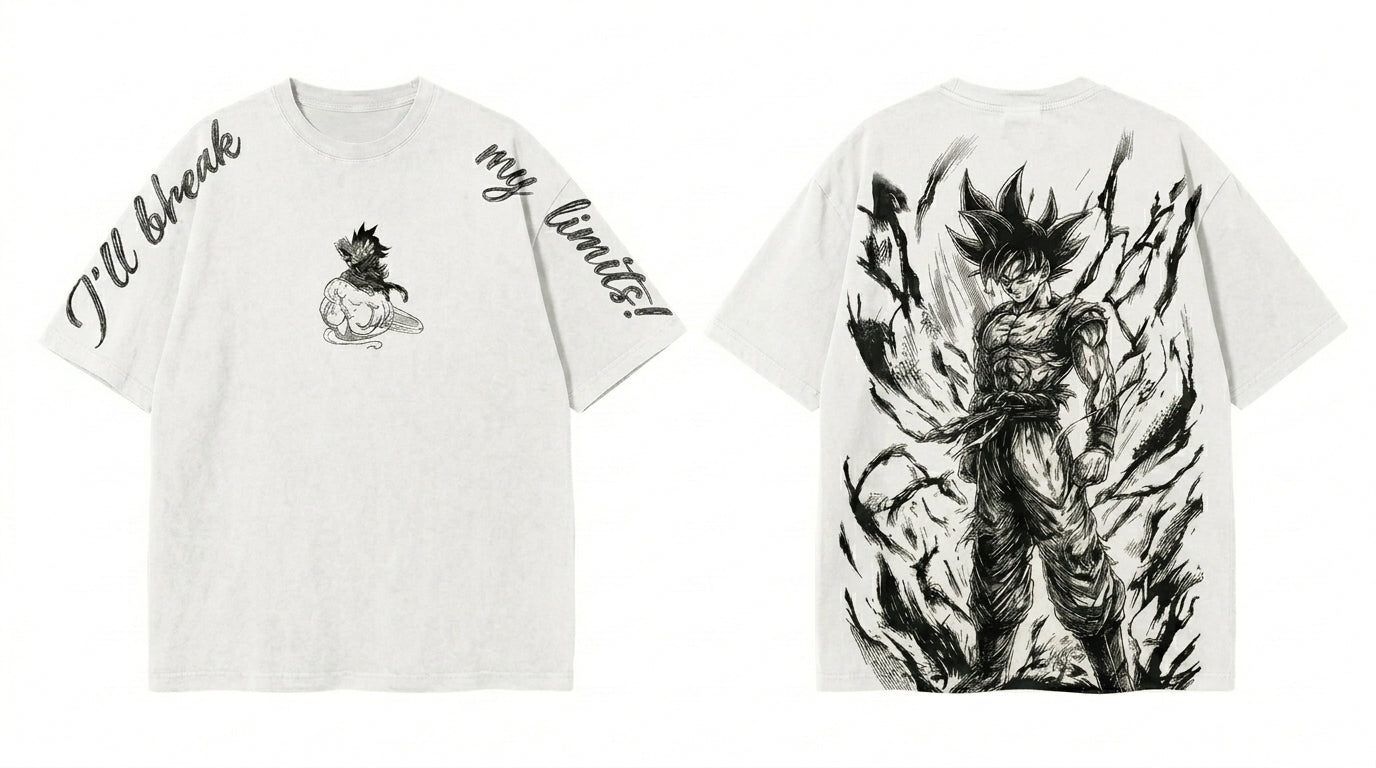 Ultra Instinct – Break Through Limits Oversized Tee