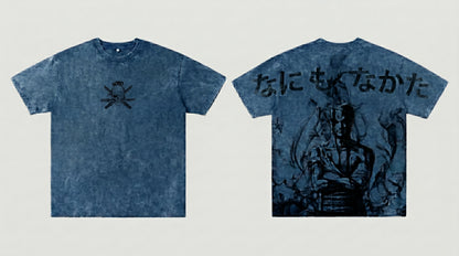Anime T-shirt – Roronoa Zoro Print, Hög Kvalitet & Bekväm Passform