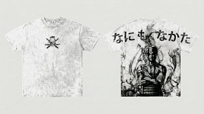 Anime T-shirt – Roronoa Zoro Print, Hög Kvalitet & Bekväm Passform